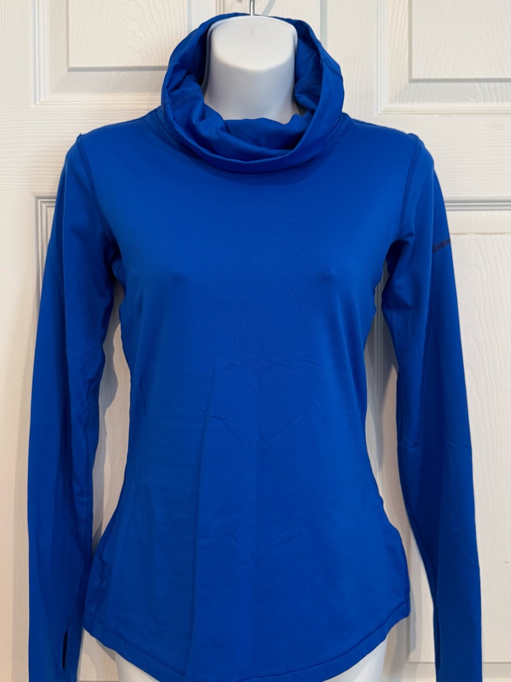 Nike Pro Dri-FIT Royal Blue Long Sleeve Top